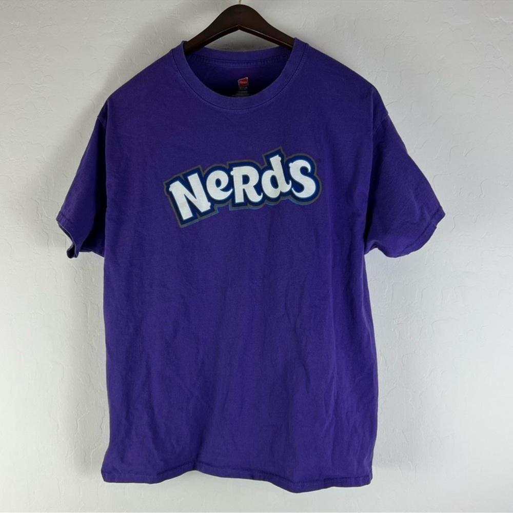 Nerds Purple Shirt Size XL